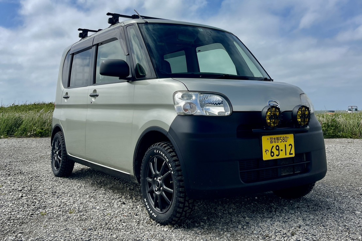 ダイハツ タント K-Scrambler custom 後